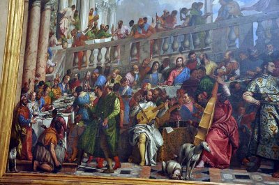 Veronese, Les noces de Cana ( 1562-1563), dtail - 8185