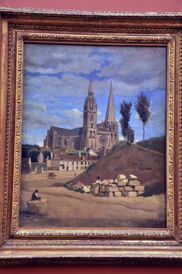 Cathdrale de Chartres (1830-1872), Camille Corot - 7757