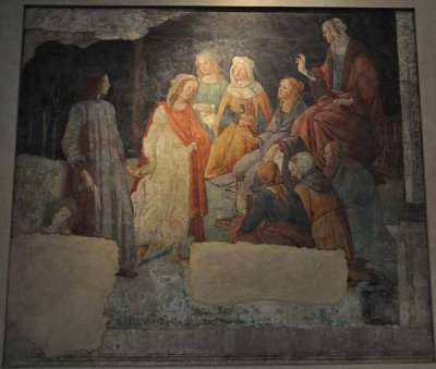 Botticelli, un jeune homme prsent par Vnus aux sept arts libraux (1483-1485) - 8728