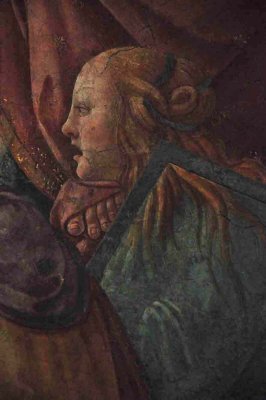 Botticelli, un jeune homme prsent par Vnus aux sept arts libraux (1483-1485), dtail - 8733