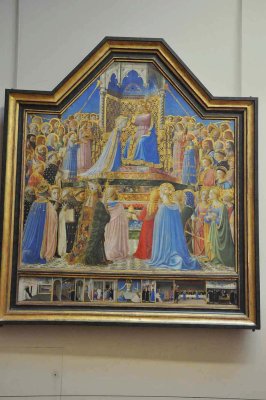 Fra Angelico, Couronnement de la Vierge, (1430-1432) - 8754