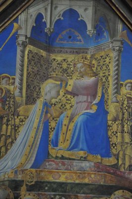 Fra Angelico, Couronnement de la Vierge, dtail (1430-1432) - 8758