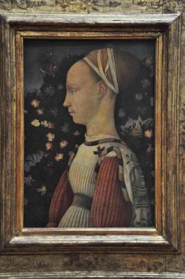 Pisanello - Portrait d'une jeune princesse (1435-1440) - 8786
