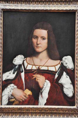 Giovanni Francesco Caroto - Portrait d'Isabelle d'Este (1505-1510) - 8835
