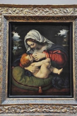 Solario - Vierge au coussin vert (1507-1510) - 8839