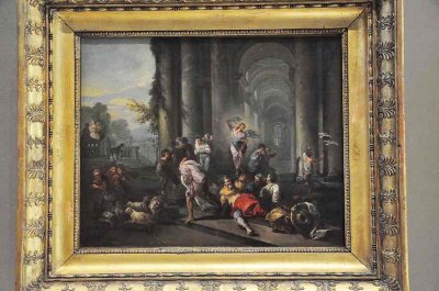 Giovanni Paolo Pannini - Les marchands chasss du Temple (1717-1718) - 8879