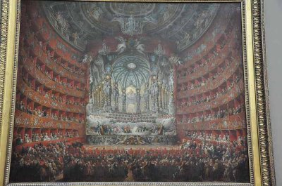 Giovanni Paolo Pannini - Fte musicale en 1747 pour le mariage du Dauphin fils de Louis XV - 8895