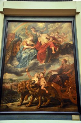 Rubens - L'arrive de la reine  Lyon (Galerie Mdicis) -7785