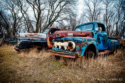 1951 & 1949 Mercury Trucks