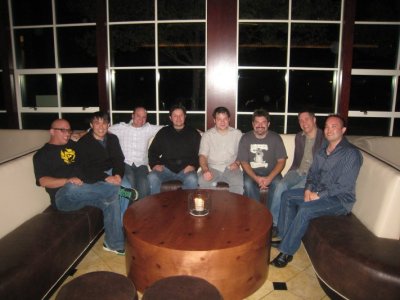 jeremy's bachelor dinner