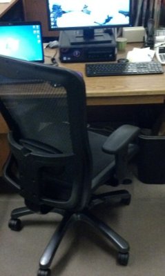 my own Pro Line II Pro Grid work chair
