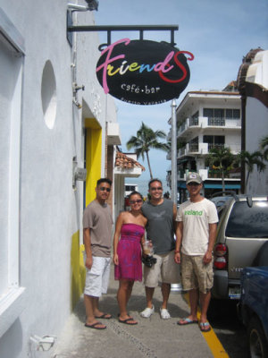 Friends cafe! too bad it wasn't open