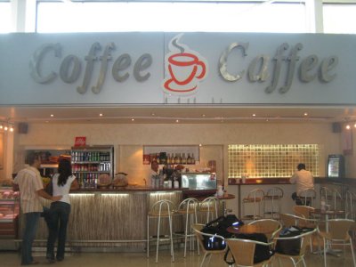 Coffee Caffee... great coffee, rude employees!