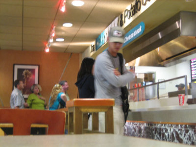extra security means philly cheesestakes at the Phoenix Airport