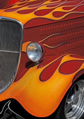 1934 Flaming Ford