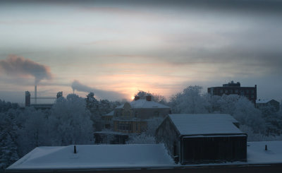 morning and -21c