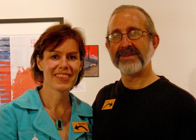 Audrey and Ken at ArtsPlace Show Opening Night