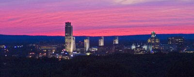 Albany, NY sunset