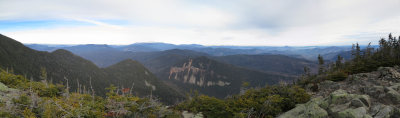Panoramic view to the north and east from Signal Ridge