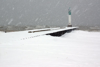 Snowy Pier