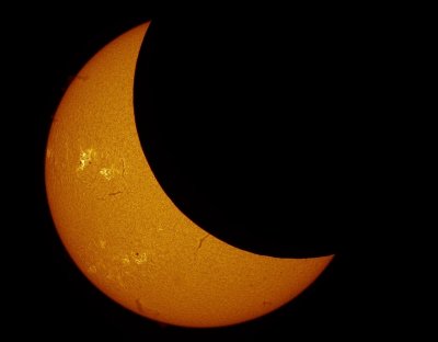Partial Solar Eclipse 14 November 2012