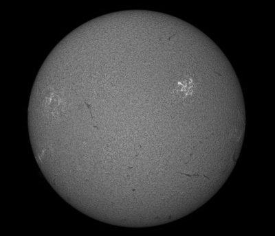 Solar Disc 27 December 2012