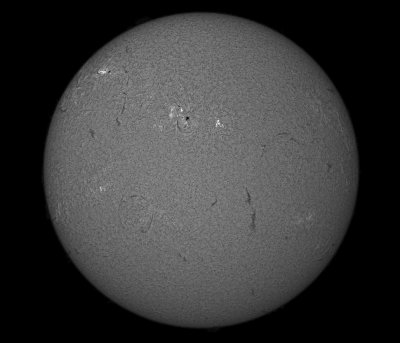Solar Disc 3 February 2013