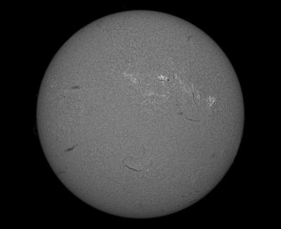 Solar Disc 10 February 2013