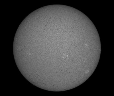 Solar Disc 23 March 2013