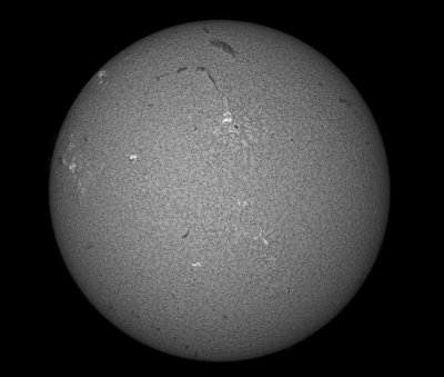 Solar Disc 29 March 2013
