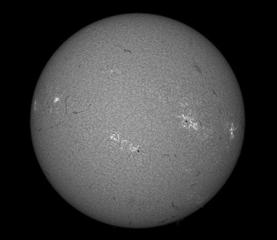 Solar Disc 14 April 2013