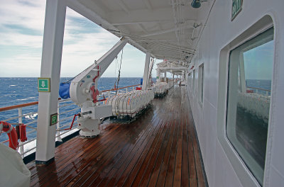 Prinsendam on Atlantic Ocean November 2012