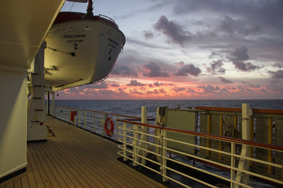 Prinsendam on Atlantic Ocean November 2012