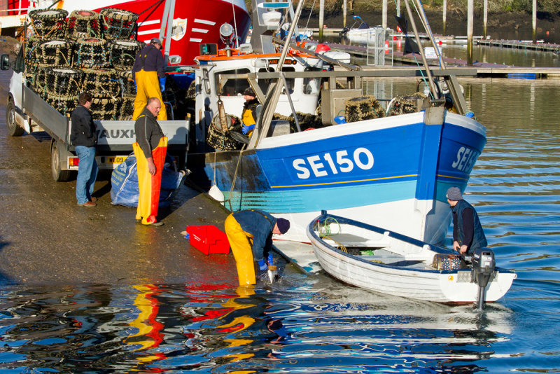 Week 50 - Fish Quay - Bringing pots ashore.jpg