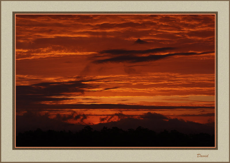 Fire in the sky
