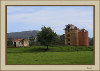Old Historic Maize Silos