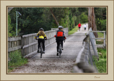 Cycling along