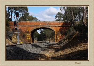 Sawmills road. Rail Bridge 