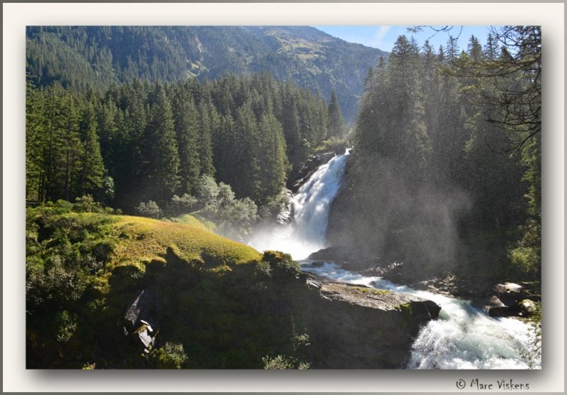Austria  Krimmler waterfall