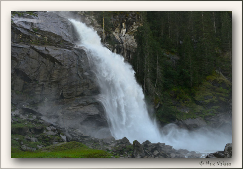 Austria  Krimmler waterfall