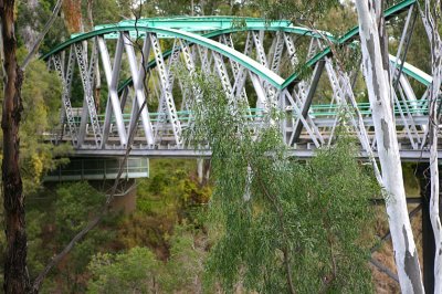 Roadbridge over the Macintyre River Goondiwindi