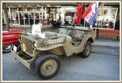 Jeep,  WW2 vintage.