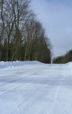 Typic winter scenery in the Beauce