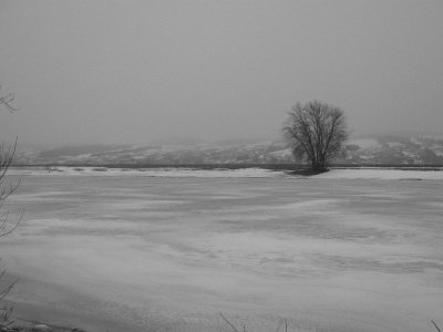 La Beauce in black and white