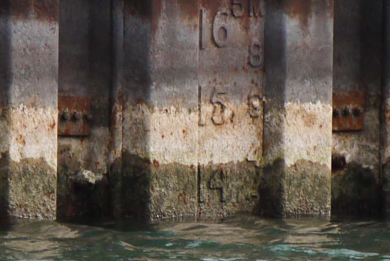 Collingwood Shipyards - Dry Dock Basin Water Level Dec 6, 2012 @ 12 pm