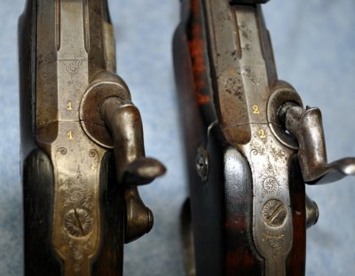 Patent Breech with Gold Number Enlays 