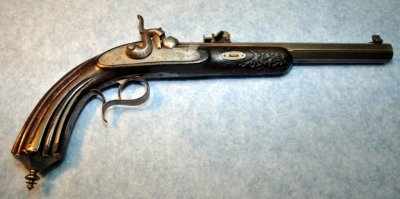 Pair of Belgium Made Target/Dueling Pistols