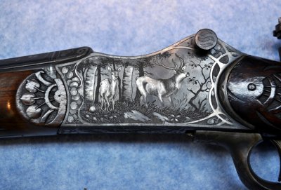 Action engraving left side