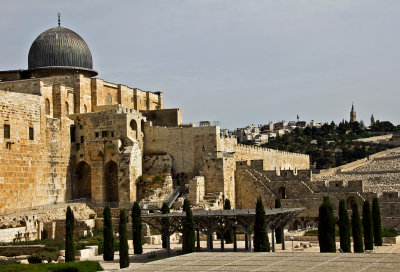 back of Al Aqsa Mosque