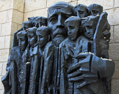 Janusz Korczak and the children memorial